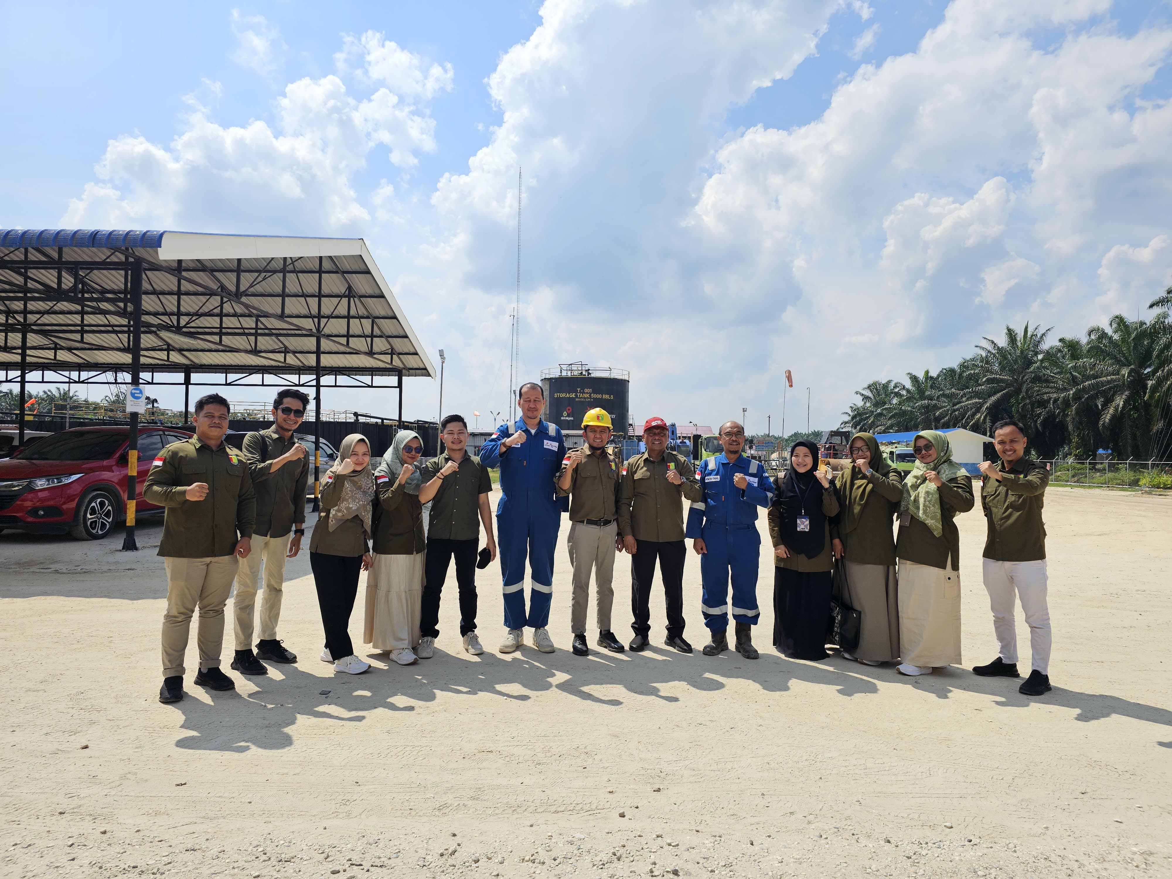 Kunjungan kerja PT. Riau Petroleum Mahato ke Texcal Energy Mahato Inc.